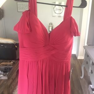 NWT size M Ocean of Elegance Red Wine Maxi Dress